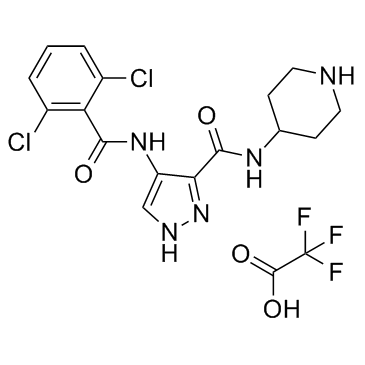 AT7519 trifluoroacetate 1431697-85-6